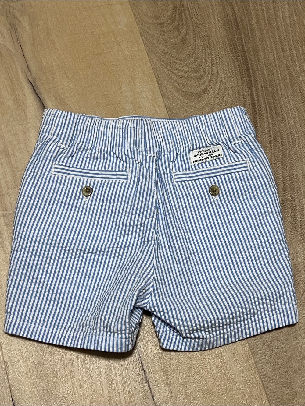 Janie and Jack Seersucker Shorts 12-18 Months